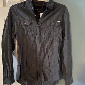 Men’s guess button down